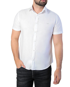 CAMISA MANGA CURTA SLIM FIT LINHO - loja online