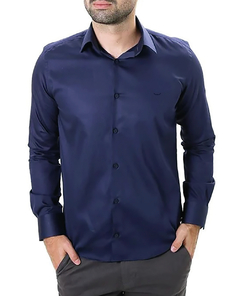 CAMISA MANGA LONGA SLIM FIT BÁSICA na internet