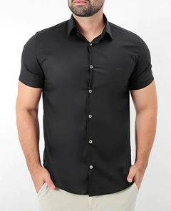 CAMISA MANGA CURTA SLIM FIT BÁSICA