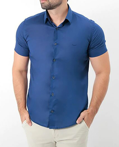 CAMISA MANGA CURTA SLIM FIT BÁSICA