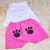 Conjunto de verão cachorrinho neon - Menina - loja online