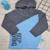 Conjunto de inverno moletom keep moving - Menino na internet