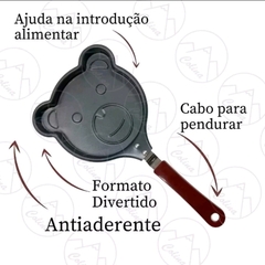 Frigideira Antiaderente Formato Animais Bichinho Sorrindo Panquequeira - Kaufen KF