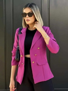 Blazer Feminino Com Botão - loja online