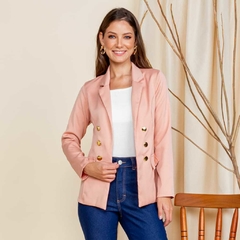 Blazer Feminino Com Botão - Kaufen KF