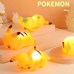 Imagem do Cinzas Pokemon Pet Pikachu Mini Humor Luz Noturna Boneca Anime Presente Brinquedo