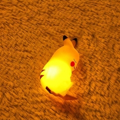 Cinzas Pokemon Pet Pikachu Mini Humor Luz Noturna Boneca Anime Presente Brinquedo na internet