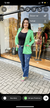 BLAZER COM PREGAS - VERDE LIMA - 77958 - Azevich Boutique