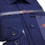 Camisa Social Masculina Premium Elemento Azul Cobalto Textura - comprar online