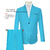 Terno Costume Oxford Azul Tyffani - comprar online