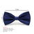 Gravata Borboleta Cetim com Regulagem Azul Marinho - comprar online