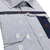 Camisa Social Masculina Premium Elemento Branco Maquinetado Azul - comprar online