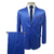 Terno Costume Fio Indiano Azul Bic Brilhante PLUS SIZE - comprar online