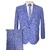 Terno Costume Cerimonial Mescla Azul Royal PLUS SIZE - comprar online