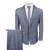 Terno Costume Cinza Liso Aron Rehder Premium Plus Size - comprar online