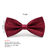 Gravata Borboleta Cetim com Regulagem Vermelha - comprar online