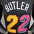 Regata Miami Heat - 22 Butler SILK - loja online