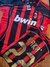 Camisa Retrô Milan / Kaká - Preto e Vermelho na internet