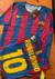 Camisa Retrô Barcelona - Vermelho e Azul Ronaldinho