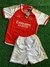 Conjunto Infantil Arsenal - Vermelho