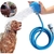 Ducha de Banho para Cães e Gatos: Banho Confortável com Escova Massageadora - Pet Shop Maleável - comprar online