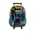 MOCHILA COM RODAS AMARELO BATMAN