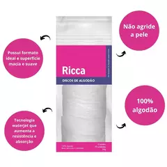 Discos de Algodão - Ricca - comprar online