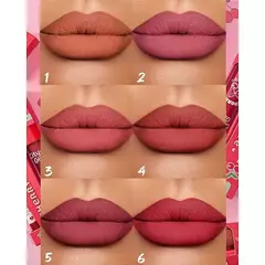 Kit Labial Lápis + Batom Cherry Love - City Girls na internet