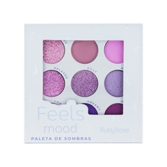 Paleta de Sombras Feels Mood 9 cores - Ruby Rose - comprar online