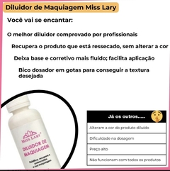 Diluidor de Maquiagem - Miss Lary na internet