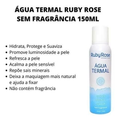 Água Termal Sem Fragrância - Ruby Rose - comprar online