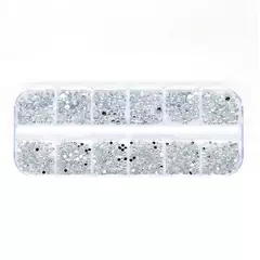 Strass Prata para Maquiagem - comprar online