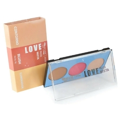 Trio Blush Contorno e Iluminador - Max Love - AT Beauty Store