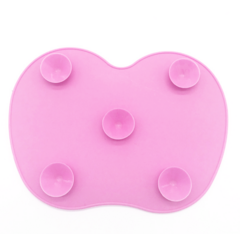 Tapete de Silicone para Limpeza de Pincéis de Maquiagem - comprar online