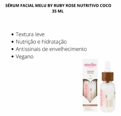 Sérum Facial Nutritivo Coco - Melu - comprar online