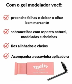 Gel para Sobrancelha Ruby Rose - Melu - AT Beauty Store