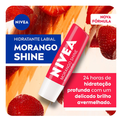 Hidratante Labial Nivea - Morango Shine na internet