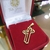 Pingente Cruz 3D Banhado a Ouro 18k