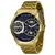 Relógio Masculino Dourado Lince MRGH162L