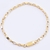 Pulseira Bloquinho 3mm Banhada a Ouro 18k - comprar online