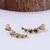 Ear Cuff Coração Banhado a Ouro 18k