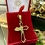 Pingente Face Cristo Banhado a Ouro 18k