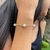 Pulseira Perolas Banhada a Ouro 18k