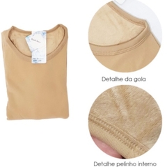 BLUSA TÉRMICA BÁSICA PRETA SEGUNDA PELE VERMELHO na internet