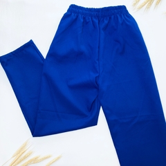 CALÇA ESTILO ZARA ALFAIATARIA AZUL BIC na internet