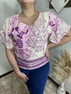 Blusa Feminina Estampada Viscolinho