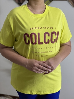 T-SHIRT FEMININA INSPIRAÇÃO COLCC.I PLUS SIZE G - GG - comprar online