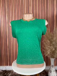 BLUSA FERNANDA COM ESTRASS - BM Store