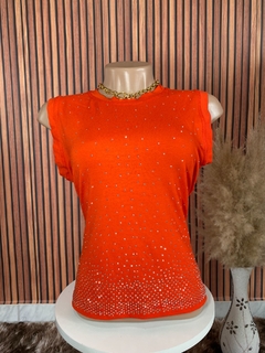 BLUSA FERNANDA COM ESTRASS - comprar online