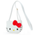 CARTERA MINI BANDOLERA BLANCA KITTY